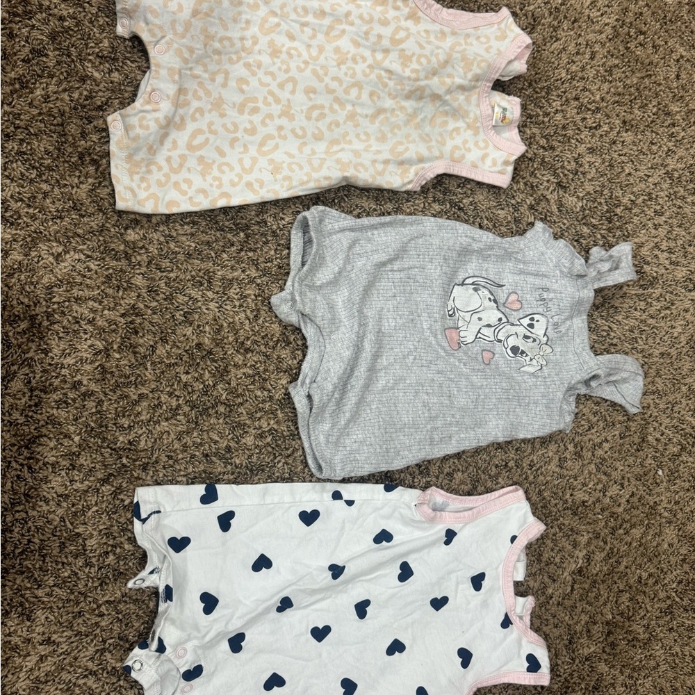 Adorable Baby Rompers Set